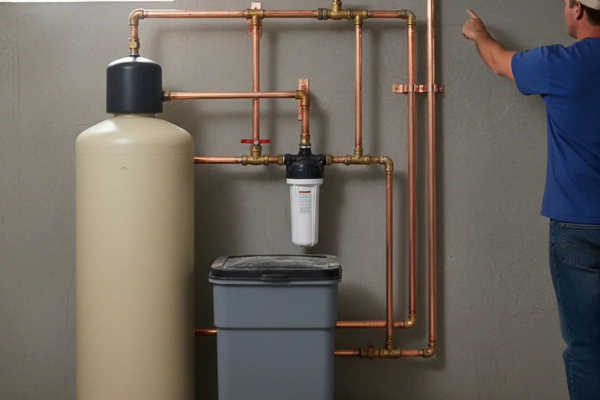 Whole-house water treatment system installed in Sweet